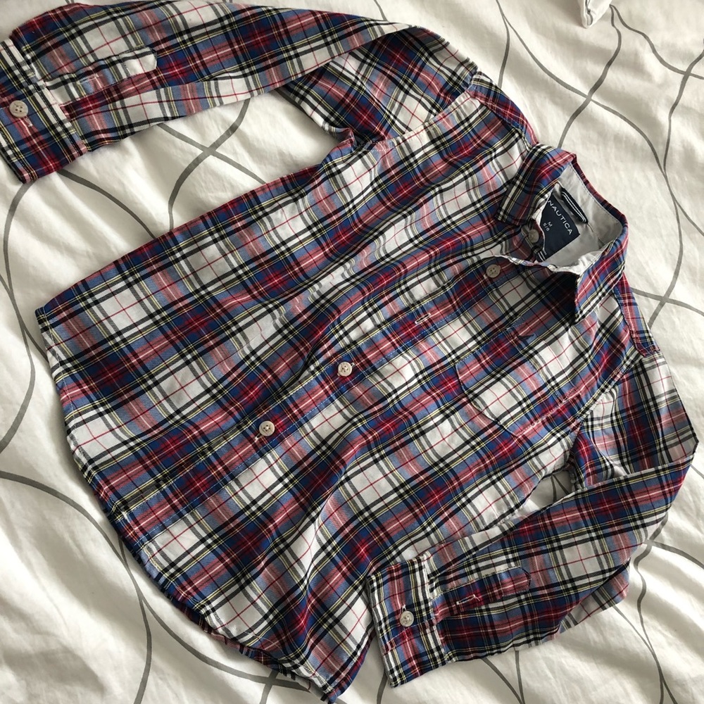 Nautica boys button down